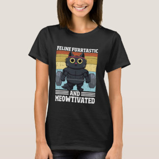 T-shirt Chat Félin Furrtastic Drôle Motivation Femmes Chat