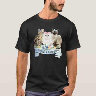 T-shirt Chat Femmes Ca Kitty Parties scintillant Chat