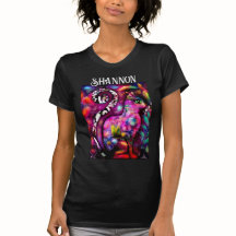Chat Floral Kitty Abstrait Fantaisiste Personnalis