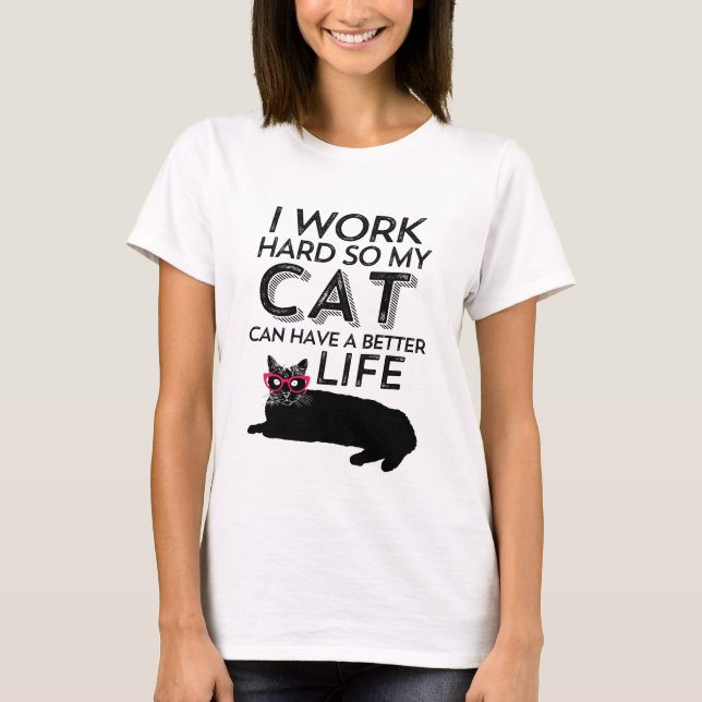 T-shirt Chat Funny vintage pour Amoureux des anima (Devant)