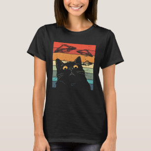 T-shirt Chat Galaxy Chat Alien Chat OVNI