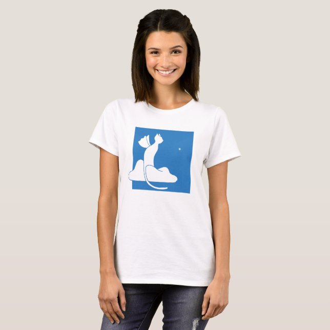 T-shirt Chat Gardien (Devant entier)