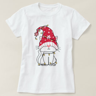 T-shirt chat Gnome mignonne