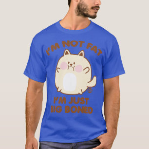 T-SHIRT CHAT GRAS
