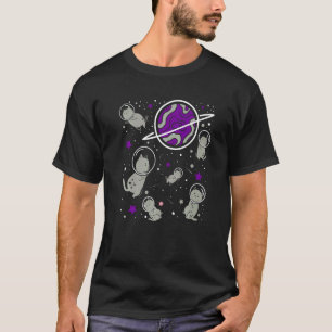 T-shirt Chat Graysexué Dans L'Espace Prière Graysexuée