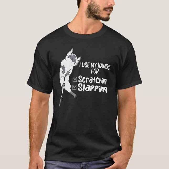 T-shirt Chat  Griffure de chat (Devant)