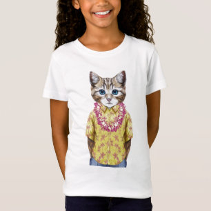 T-Shirt Chat hawaïen de Kitty