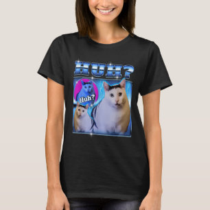T-shirt Chat hein Chat drôle Mème Chat bizarre Bootleg 