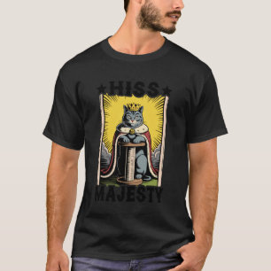 T-shirt Chat Hiss Majesté Arbre à Griffer Chat Chat 1