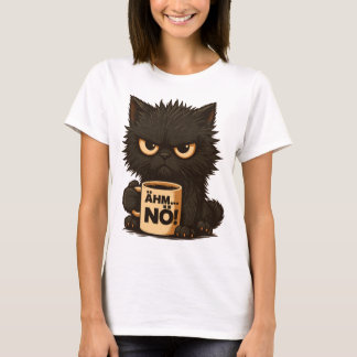 T-shirt Chat "Hum Nö" - Dessin amusant du sarcasme du chat