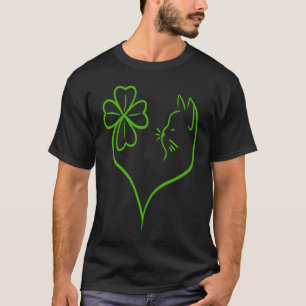 T-shirt Chat Irlandais Irlande C Trèfle Fête de la Saint-P