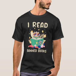 T-shirt Chat J'ai lu des livres interdits Bibliophiles Liv