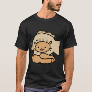 T-shirt Chat Kawaii dans Taiyaki