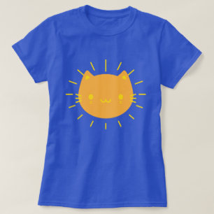 T-shirt Chat Kawaii Sunshine