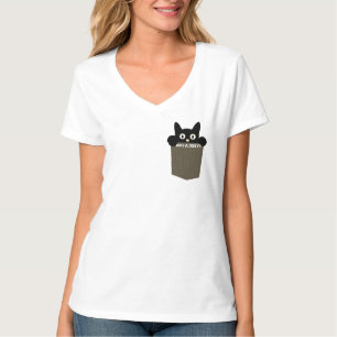 T-shirt Chat Kitten Confused Chat Australien Joey Humour