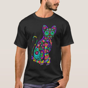 T-shirt Chat Kitty Kitten Patrouilles Crâne à sucre Calave
