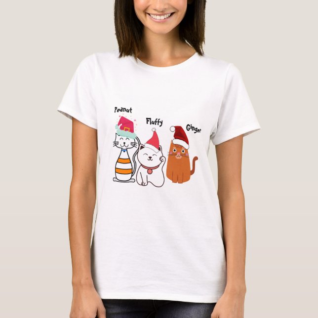 T-shirt Chat Kitty sur mesure (Devant)