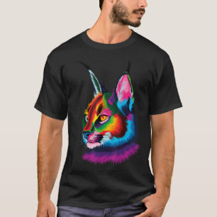 T-shirt Chat lynx sucré
