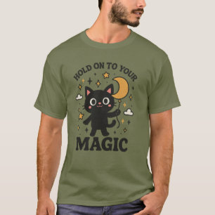 T-shirt Chat magique Lune