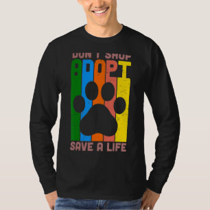 T-shirt Chat Maman Animaux Secourus Animal Rescue Save Cha