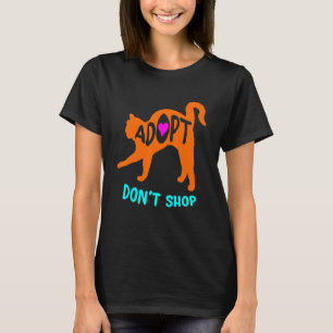 T-shirt Chat Maman Animaux Secourus Animal Rescue Save Cha