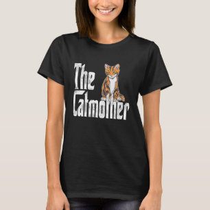 T-shirt Chat Maman Catmother Cute Chat Mère Kitty Maman 2