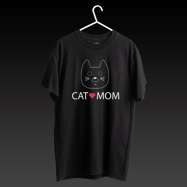 T-shirt Chat Maman Mère Amour Maman Kitty Mignonne Mignonn (Créateur téléchargé)