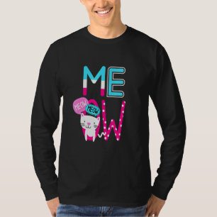 T-shirt Chat Meow Kitty Pour Les Personnes Qui Aiment Chat