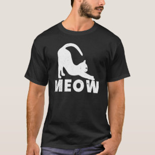 T-shirt Chat Miaou Chats Propriétaire d'Animal Graphique