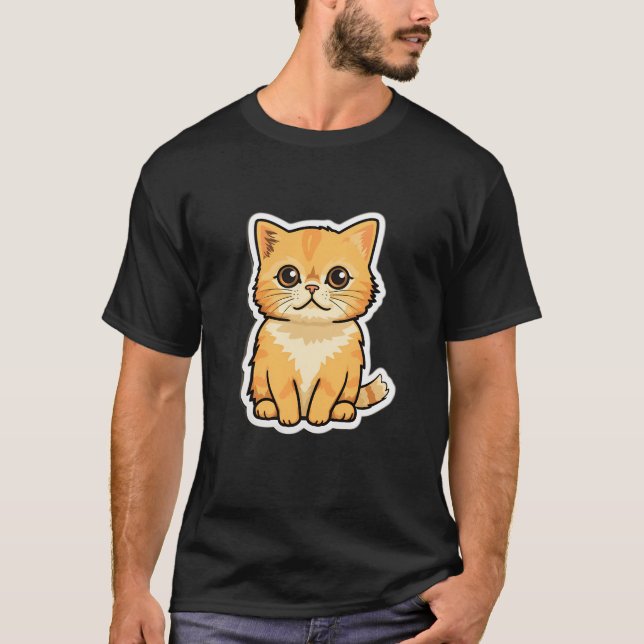 T-shirt Chat mignon (Devant)