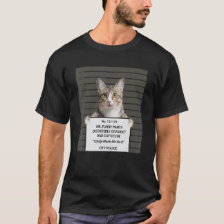 T-shirt Chat Mignon Coupable Chat Pour Chat Femmes Fille