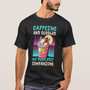 T-shirt Chat mignon et drôle amateur de chaton graphique C