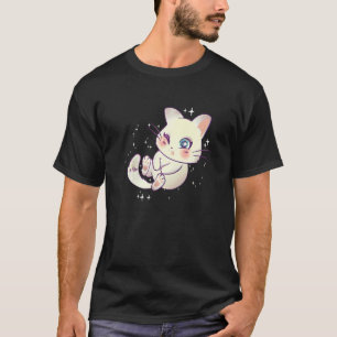 T-shirt Chat Mignon I Enfants I Chat Magique I Chaton I Mi