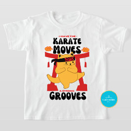 T-shirt chat mignon | Karate Moves Funny