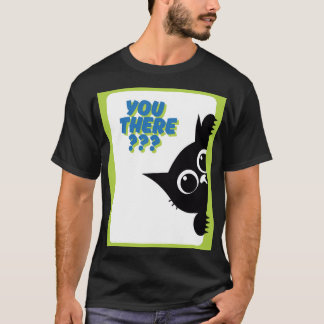 T-shirt Chat Mignon Peekaboo