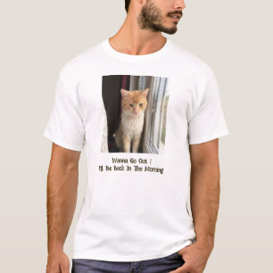 T-shirt Chat Mignon , Photo Et Nom Personnalisables, Texte