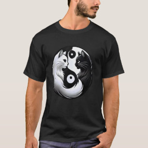 T-shirt Chat Mignon Yin Yang