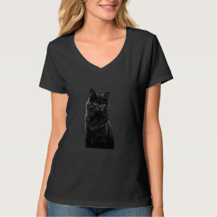 T-shirt Chat Motif Amoureux des animaux Forêt Animal Natur