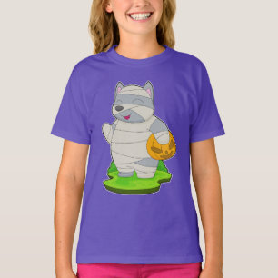 T-shirt Chat Mummy Halloween