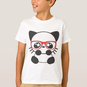 T-shirt Chat nerd