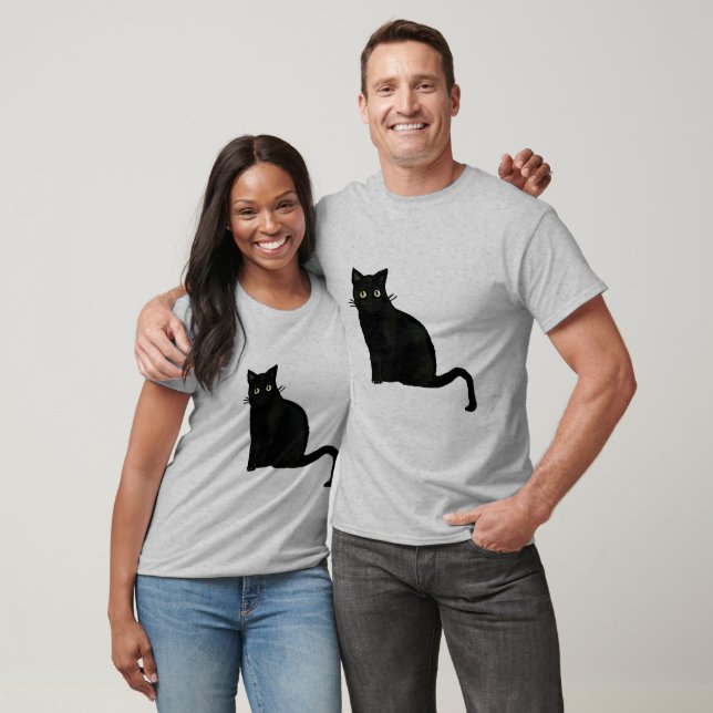 T-Shirt Chat Noir (Unisexe)