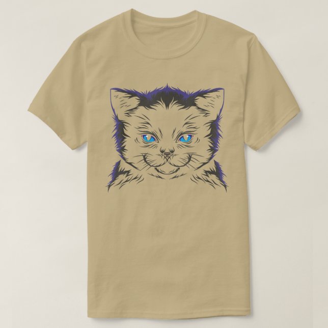 T-shirt Chat noir déplaisant93 (Design devant)