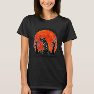 T-shirt Chat Noir Je suis Chat Personne Pas Personne Perso