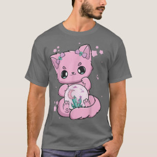 T-shirt Chat Noir Kitten mignonne Anime Déplaisante Neko P