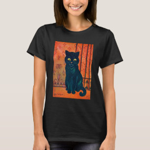 T-shirt Chat noir, Louis Wain