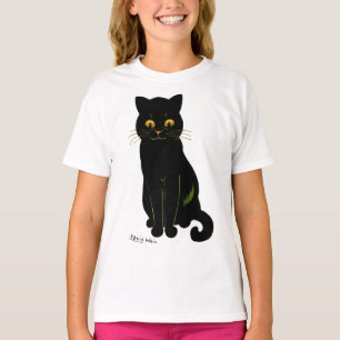 T-shirt Chat noir, Louis Wain