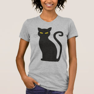 T-shirt Chat noir mou