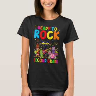 T-shirt Chat Noir  Prêt à Rock Deuxième Année Retour à l'É