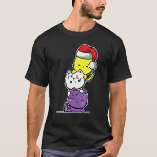 T-shirt Chat non binaire Lgb Gay pride de Noël Chats L