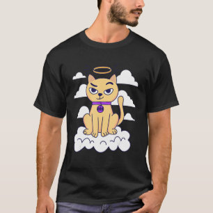 T-shirt chat nuages dieu mignon